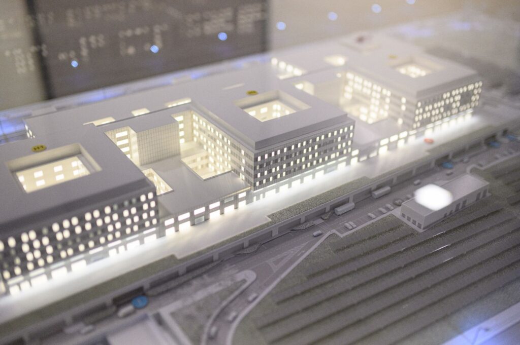 Prezentarea modelului 3D arhitectural al Spitalului Regional de Urgență Iași